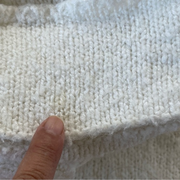 By Anthropologie Women Sweater Size S White - Picture 12 of 13